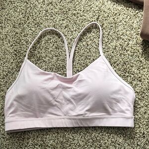 CRZ YOGA Soft Pink Sports Bra